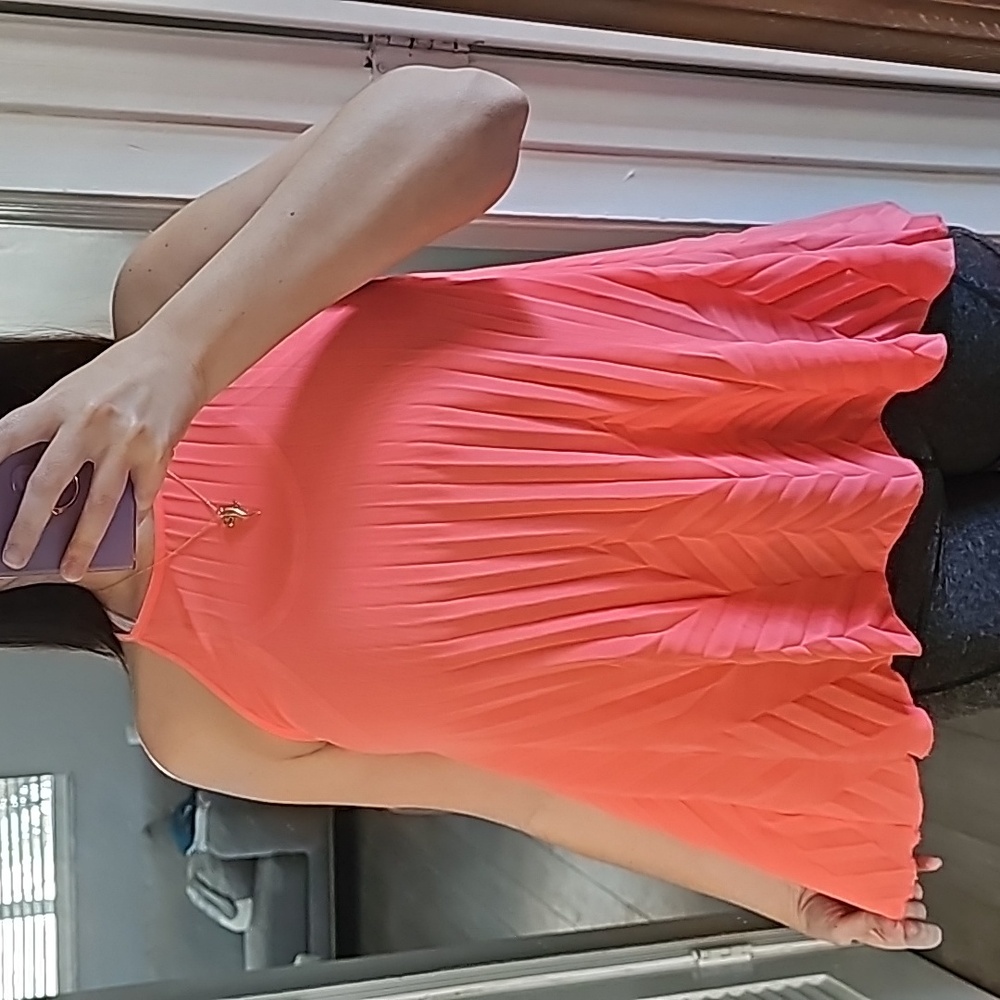 Ya Los Angeles Coral Pink Women’s Halter Top